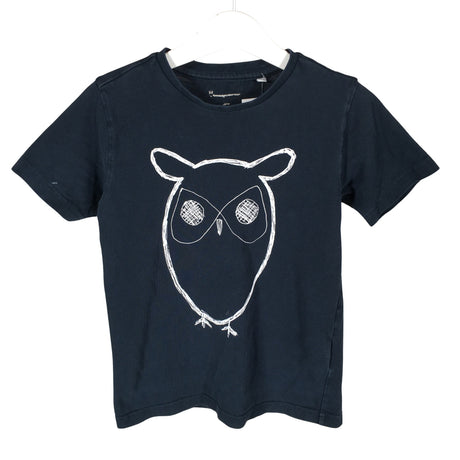 Unisex Knowledge Cotton Apparel - T-shirt, size 128 - 134 - Blue ()
