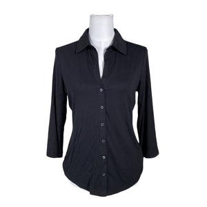 Unisex Marc O'Polo - Tricot shirt, size 38 - Black (1)