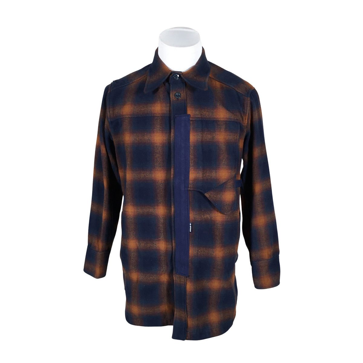 Unisex G-star - Flannel shirt, size S - Blue (1)