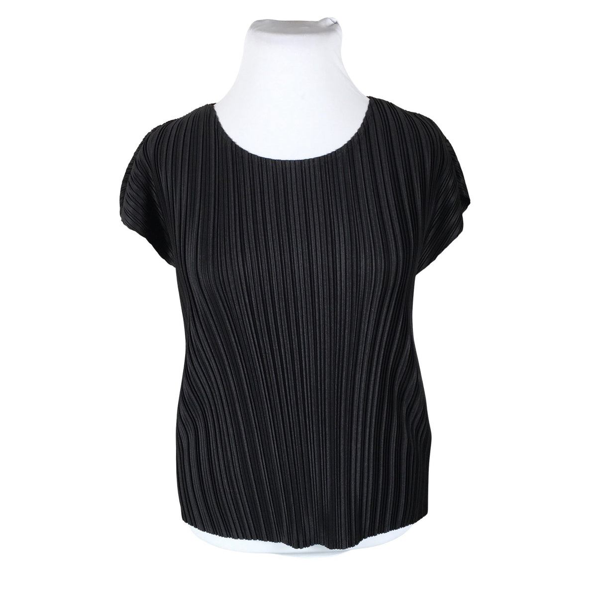 Unisex Gerry Weber - Short-sleeved blouse, size 44 - Black (1)