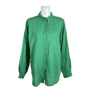 Unisex Nanso - Collared shirt, size 40 - Green (1)