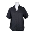 Unisex Nanso - Short-sleeved blouse, size 40 - Black ()