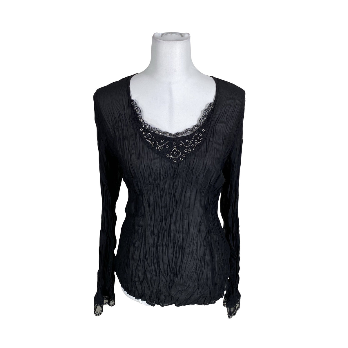 Unisex s.Oliver - Blouse, size 40 - Black (1)