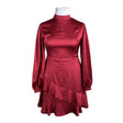 Unisex Trendyol - Schiffon dress, size 42 - Red ()