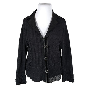 Unisex Promise - Cardigan, size 44 - Black (1)