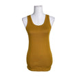 Unisex by Malene Birger - Tricot tank top, size 36 - Yellow ()