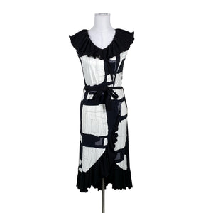 Unisex Taika - Tricot dress, size 38 - Black (1)