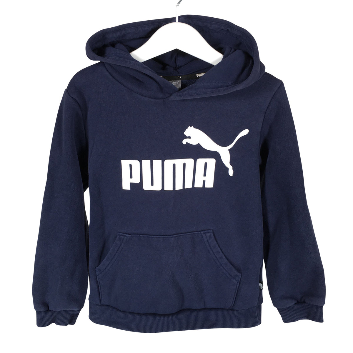 Unisex Puma - Hoodie, size 122 - 128 - Blue (1)