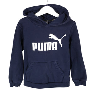 Unisex Puma - Hoodie, size 122 - 128 - Blue (1)
