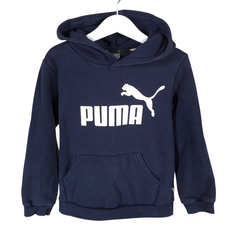 Unisex Puma - Hoodie, size 122 - 128 - Blue ()