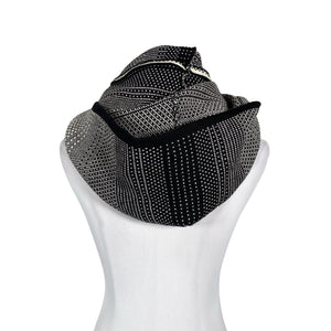 Unisex Uhana Design - Circle scarf, size Midi - Black (2)