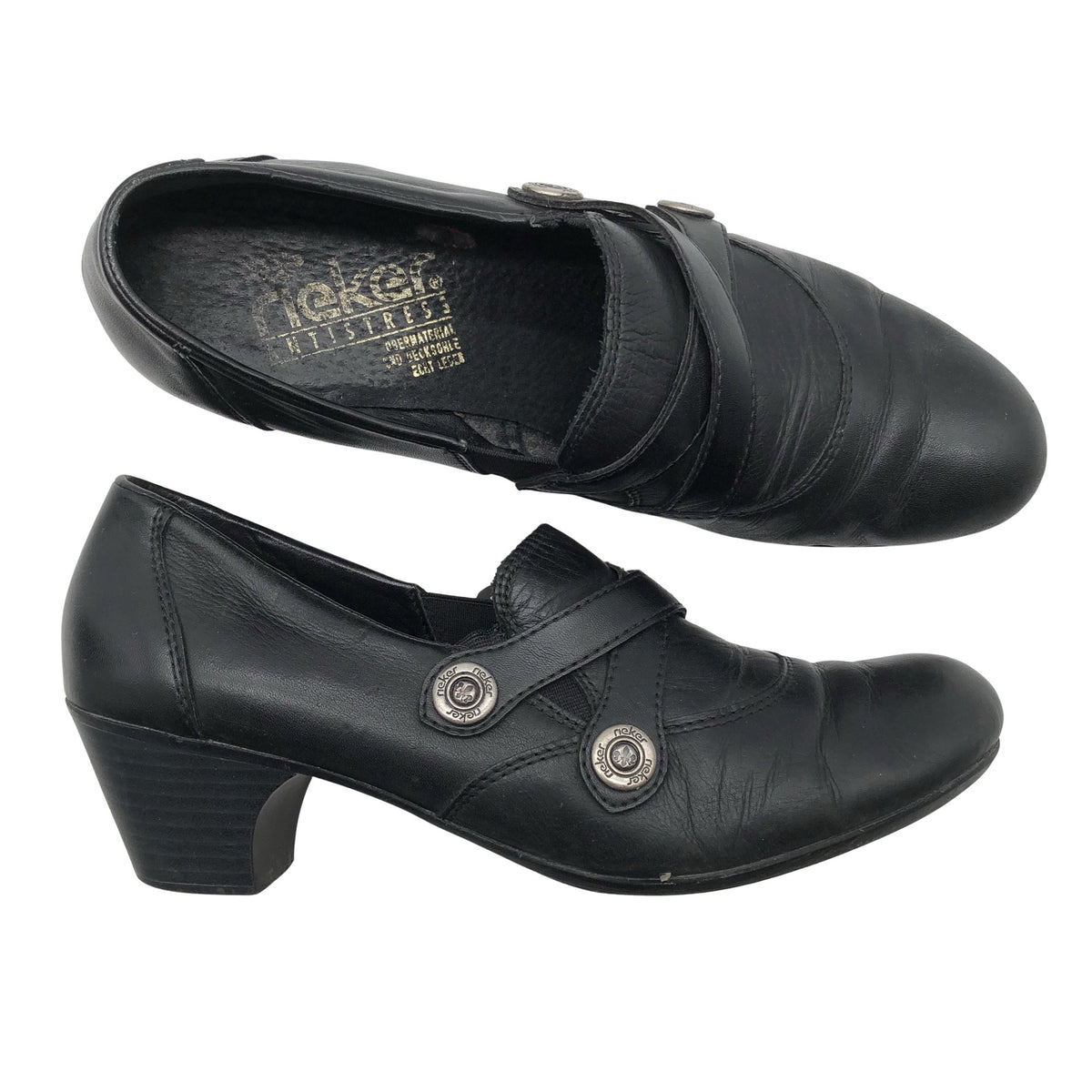 Unisex Rieker - Walking shoes, size 40 - Black (1)