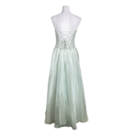 Unisex Morgan & Co - Maxi dress, size 38 - Green (2)