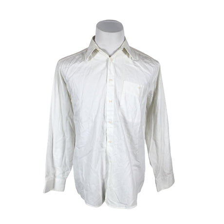 Unisex Santarelli - Collared shirt, size L - White ()