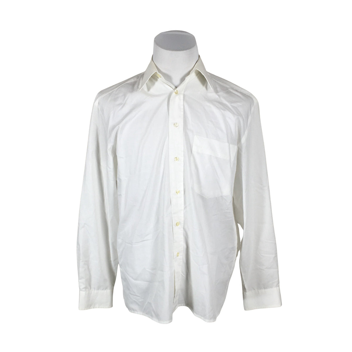 Unisex Melka - Collared shirt, size M - White (1)