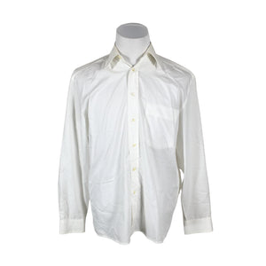 Unisex Melka - Collared shirt, size M - White (1)