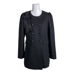 Unisex Morgan - Wool coat, size 40 - Black (1)