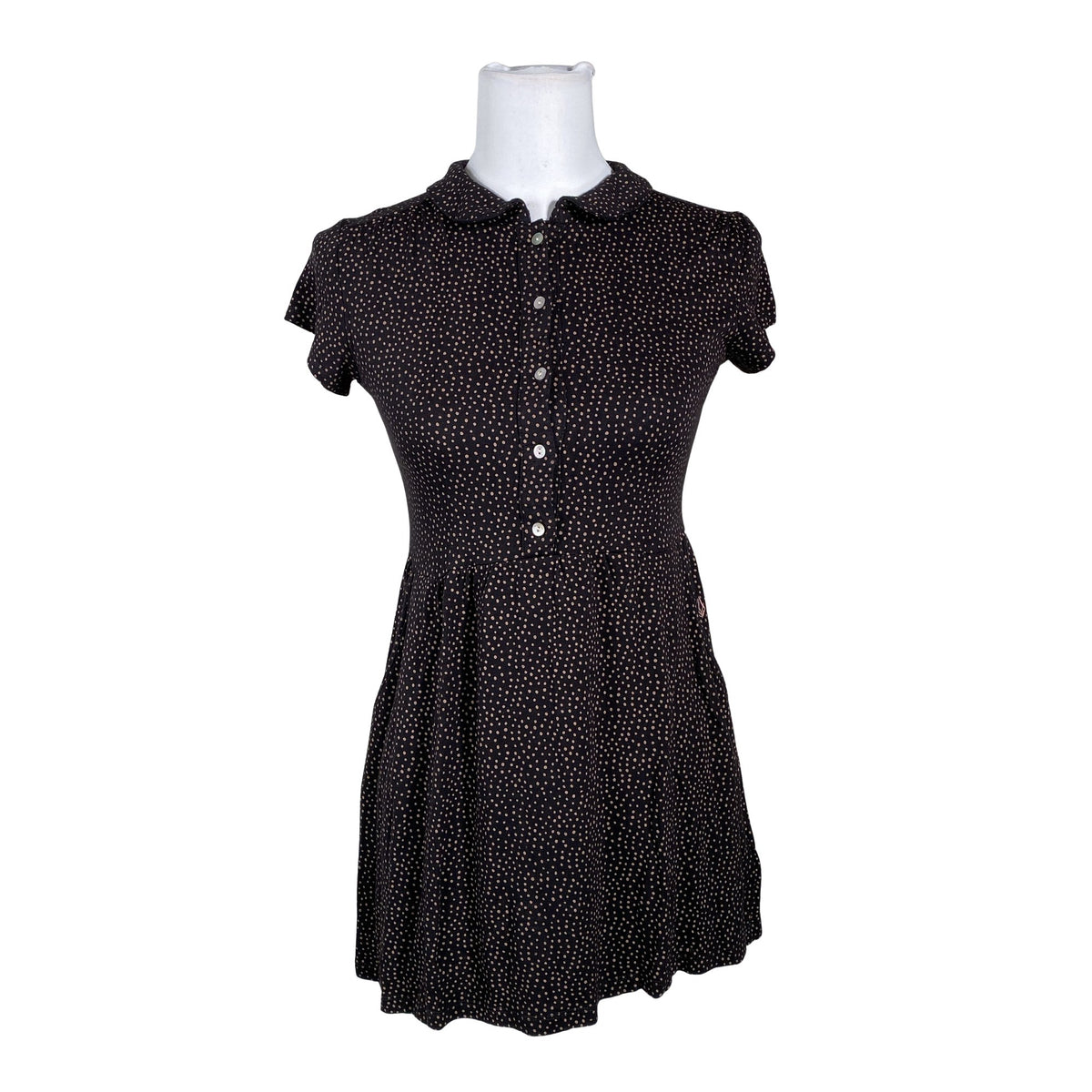 Unisex Volcom - Tricot dress, size 36 - Black (1)