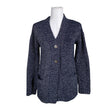 Unisex Boomerang - Cardigan, size 36 - Blue ()