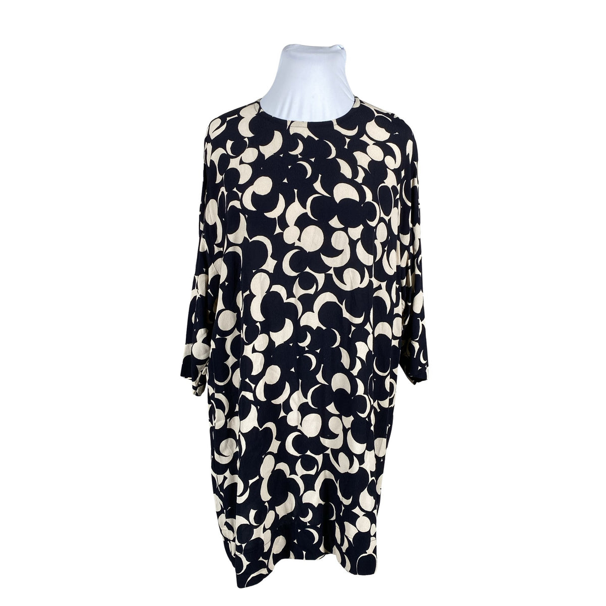 Unisex Marimekko - Schiffon dress, size 42 - Black (1)