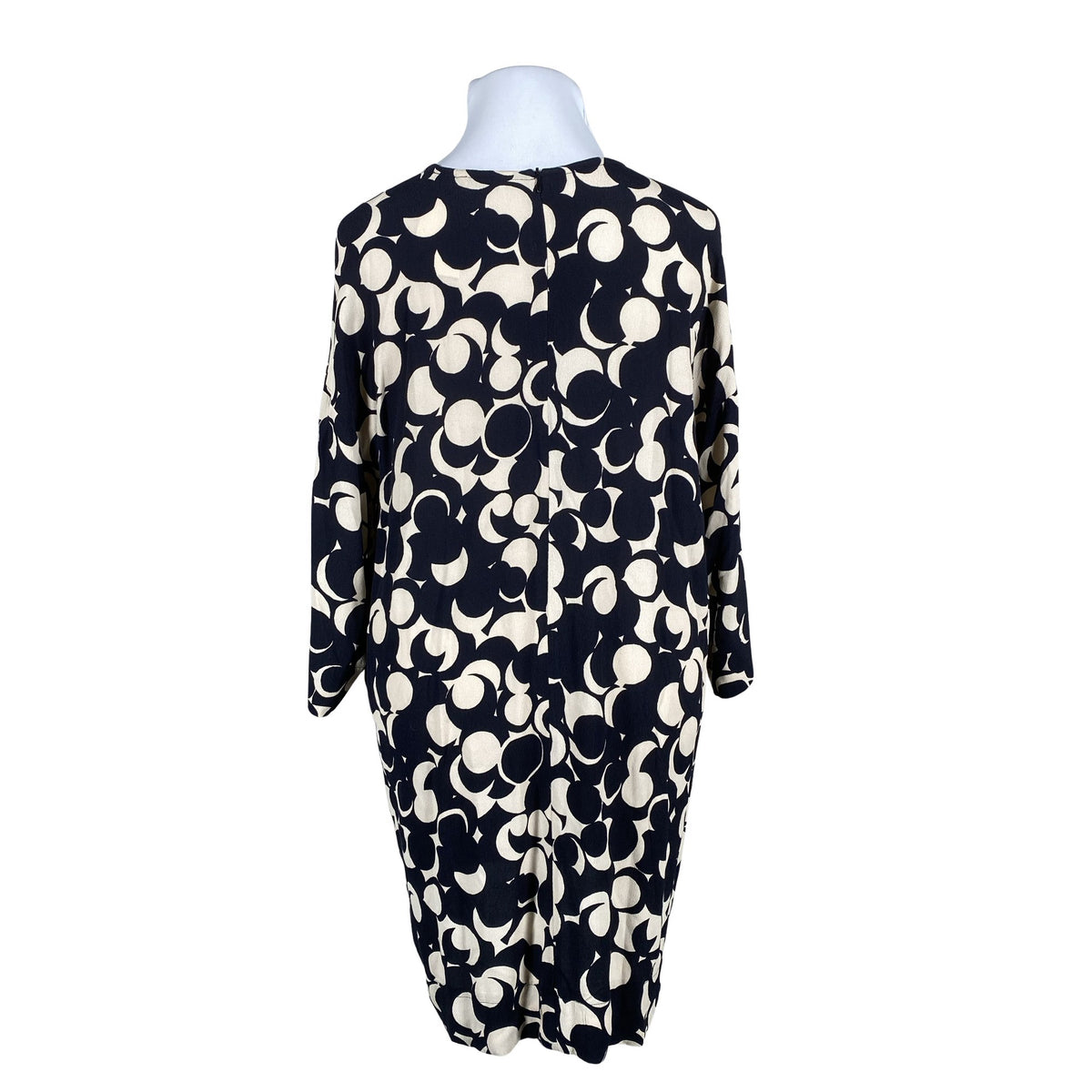 Unisex Marimekko - Schiffon dress, size 42 - Black (3)