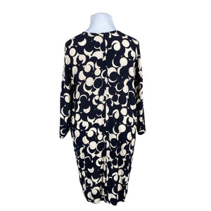 Unisex Marimekko - Schiffon dress, size 42 - Black (3)