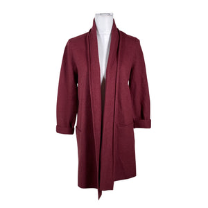 Unisex Peter Hahn - Cardigan, size 38 - Wine red (1)