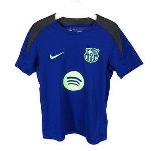 Unisex Nike - Sports shirt, short sleeve, size 140 - 146 - Blue (1)