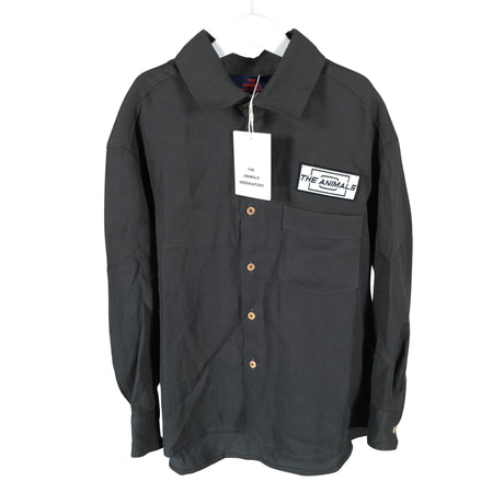 Unisex The Animals Observatory - Collared shirt, size 128 - 134 - Gray ()