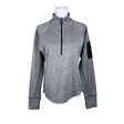 Unisex New Balance - Sports shirt, long sleeve, size 38 - Gray ()
