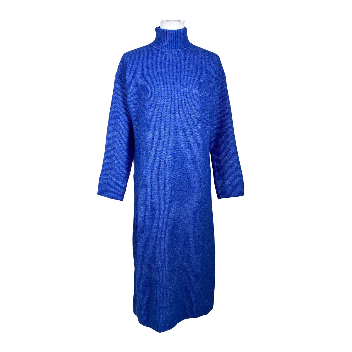 Unisex Selected - Knit dress, size 36 - Blue (1)