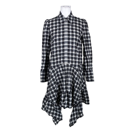 Unisex Ganni - Schiffon dress, size 38 - Black ()