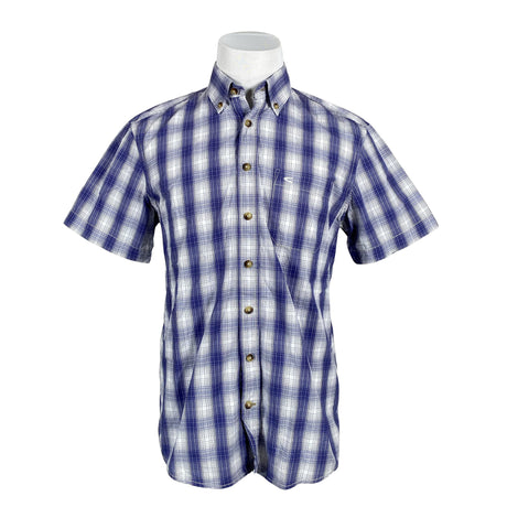 Unisex Camel Active - Collared shirt, size M - Blue ()