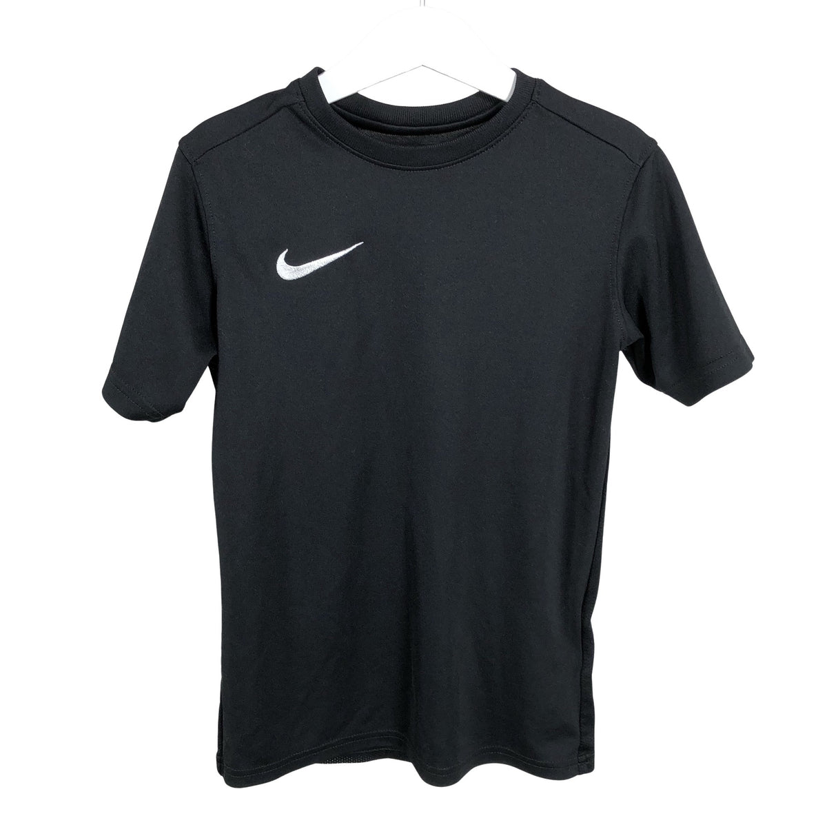 Unisex Nike - Sports shirt, short sleeve, size 128 - 134 - Black (1)