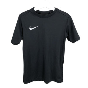 Unisex Nike - Sports shirt, short sleeve, size 128 - 134 - Black (1)
