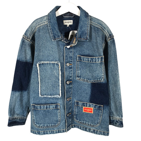 Unisex Wildkind - Denim jacket, size 134 - 140 - Blue ()