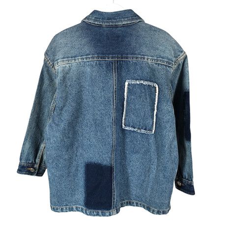 Unisex Wildkind - Denim jacket, size 134 - 140 - Blue (2)