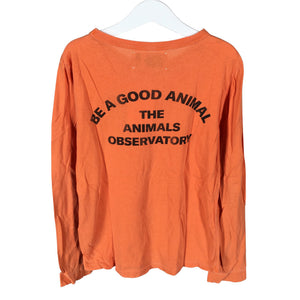 Unisex The Animals Observatory - Tricot shirt, size 122 - 128 - Orange (2)