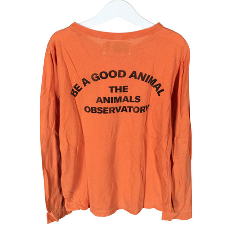 Unisex The Animals Observatory - Tricot shirt, size 122 - 128 - Orange (2)