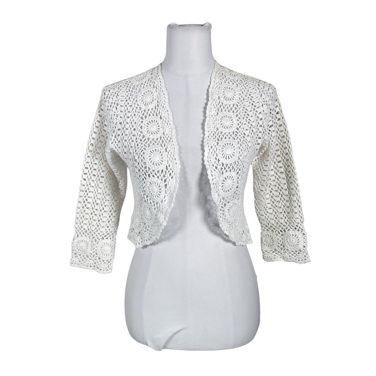 Unisex Jensen - Cardigan, size 38 - White (1)