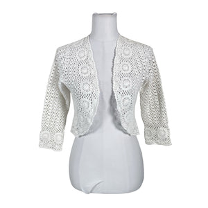 Unisex Jensen - Cardigan, size 38 - White (1)