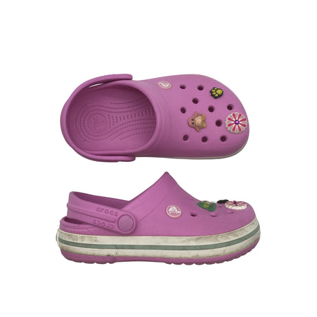 Unisex Crocs - Slip-on shoes, size 32 - Light pink ()