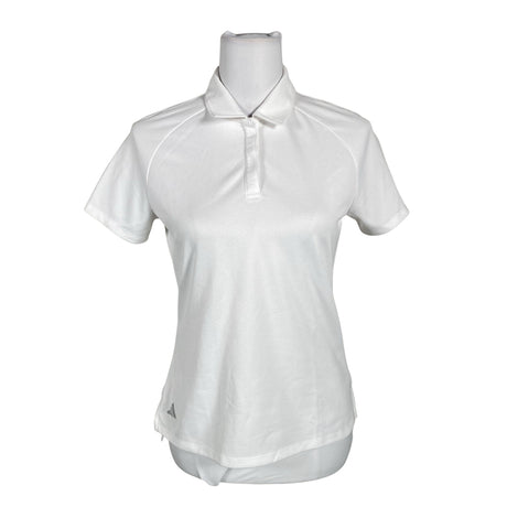 Unisex Adidas - Sports shirt, short sleeve, size 34 - White ()