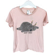 Unisex Lindex - T-shirt, size 128 - 134 - Light pink ()