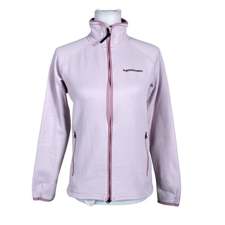 Unisex Peak Performance - Fleece jacket, size 38 - Light pink ()