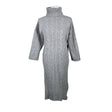 Unisex Massimo Dutti - Knit dress, size 38 - Gray ()