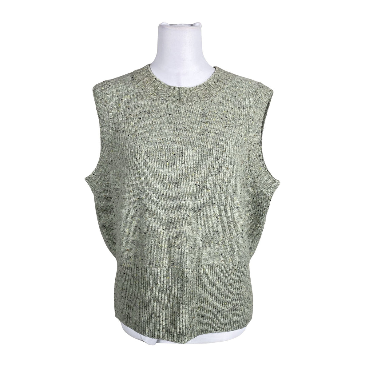 Unisex COS - Knit vest, size 38 - Green (1)