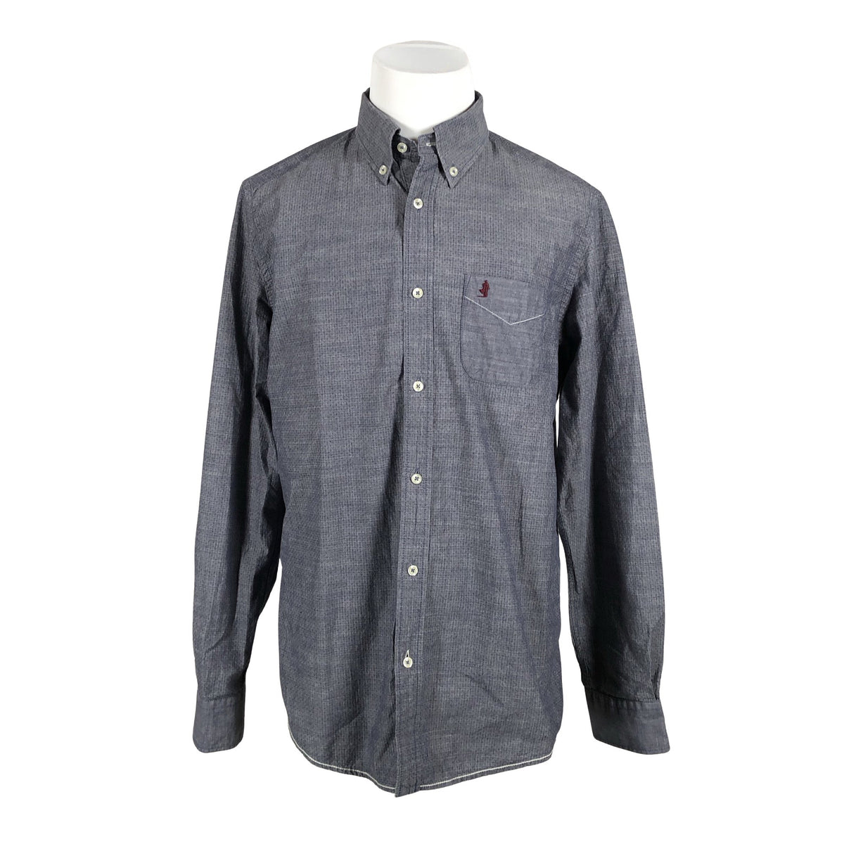 Unisex MCS - Collared shirt, size XL - Blue (1)