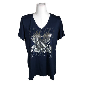 Unisex Culture - T-shirt, size 40 - Blue (1)