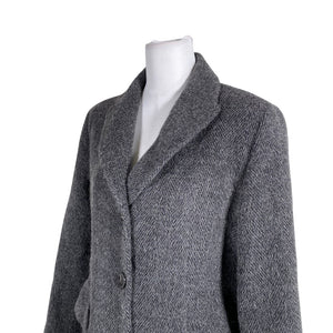 Unisex Ril's - Wool coat, size 36 - Gray (2)